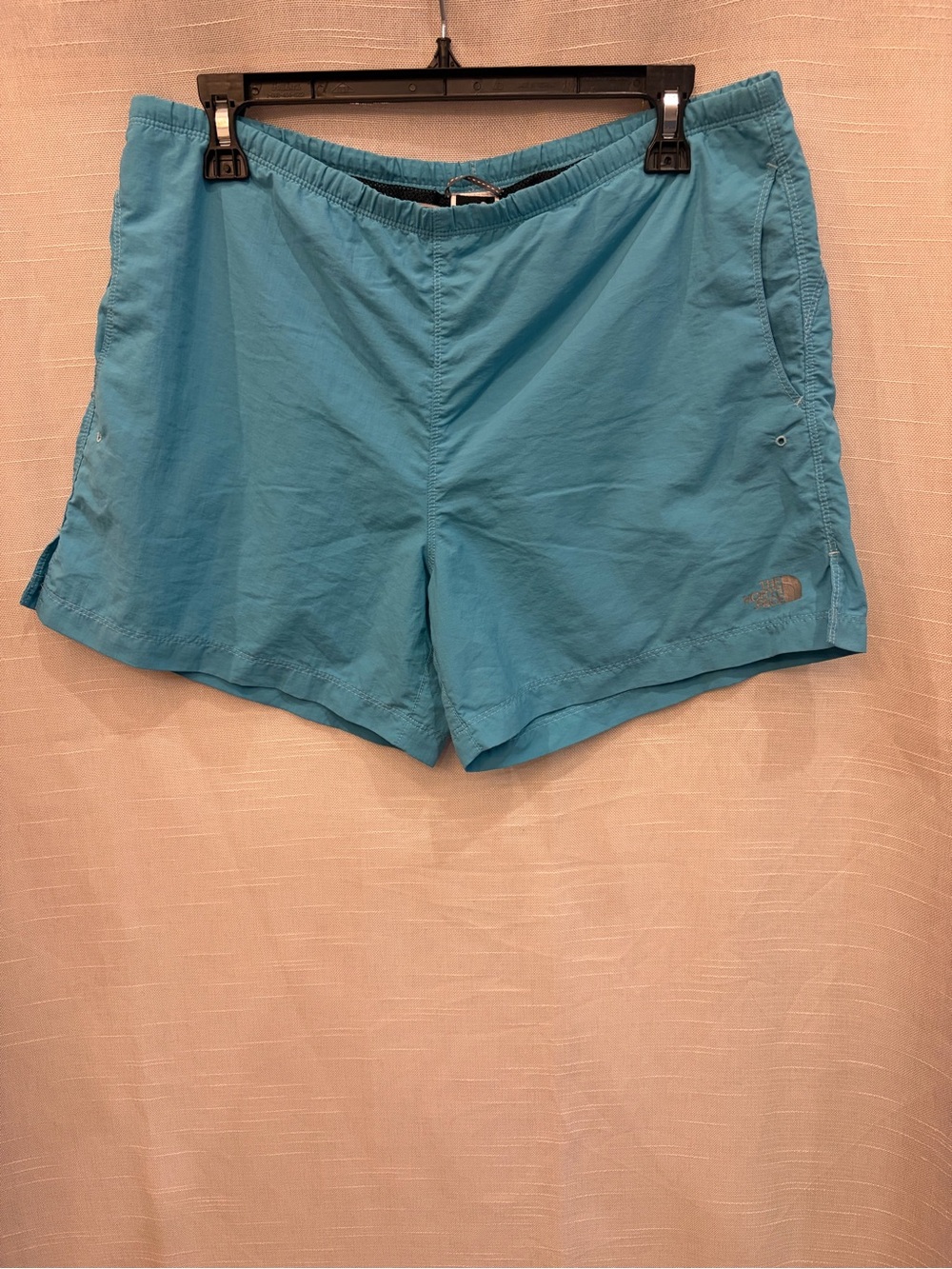 The North Face men’s Aqua Blue Athletic Shorts